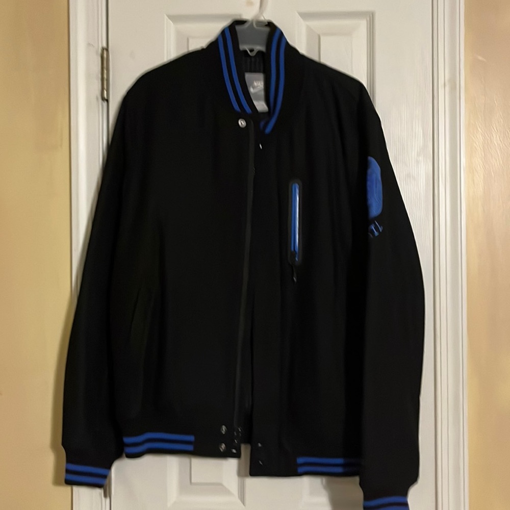 Nike blue. Black. coat